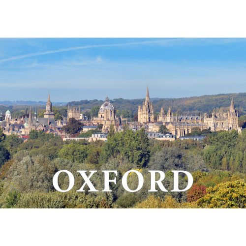 Oxford fridge magnet
