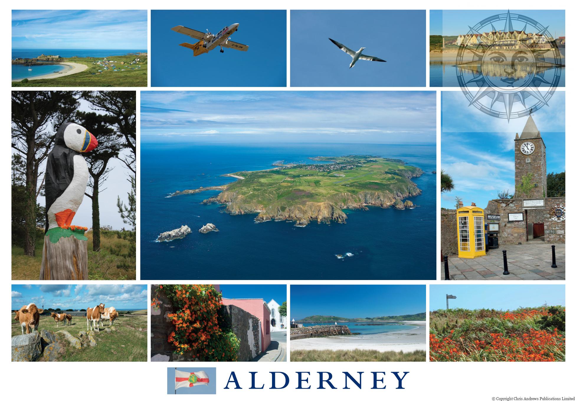 Ref: ALD24 Alderney postcard