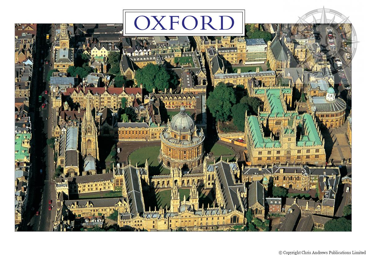 Ref: G118 Oxford postcard