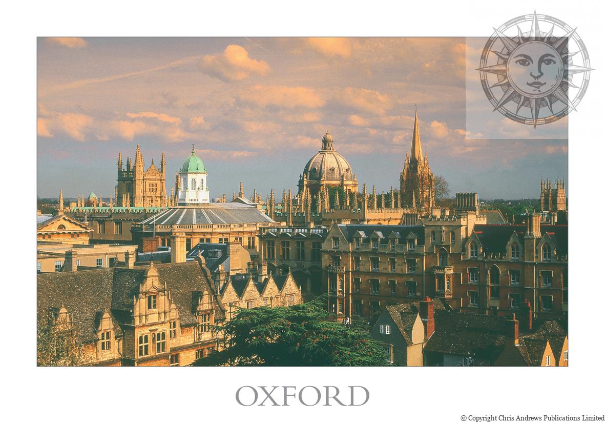 Ref: G144 Oxford postcard