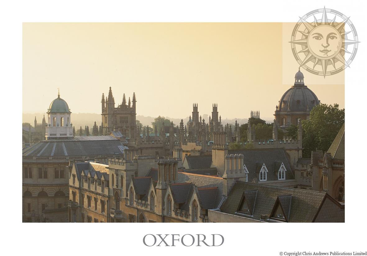 Ref: G176 Oxford postcard