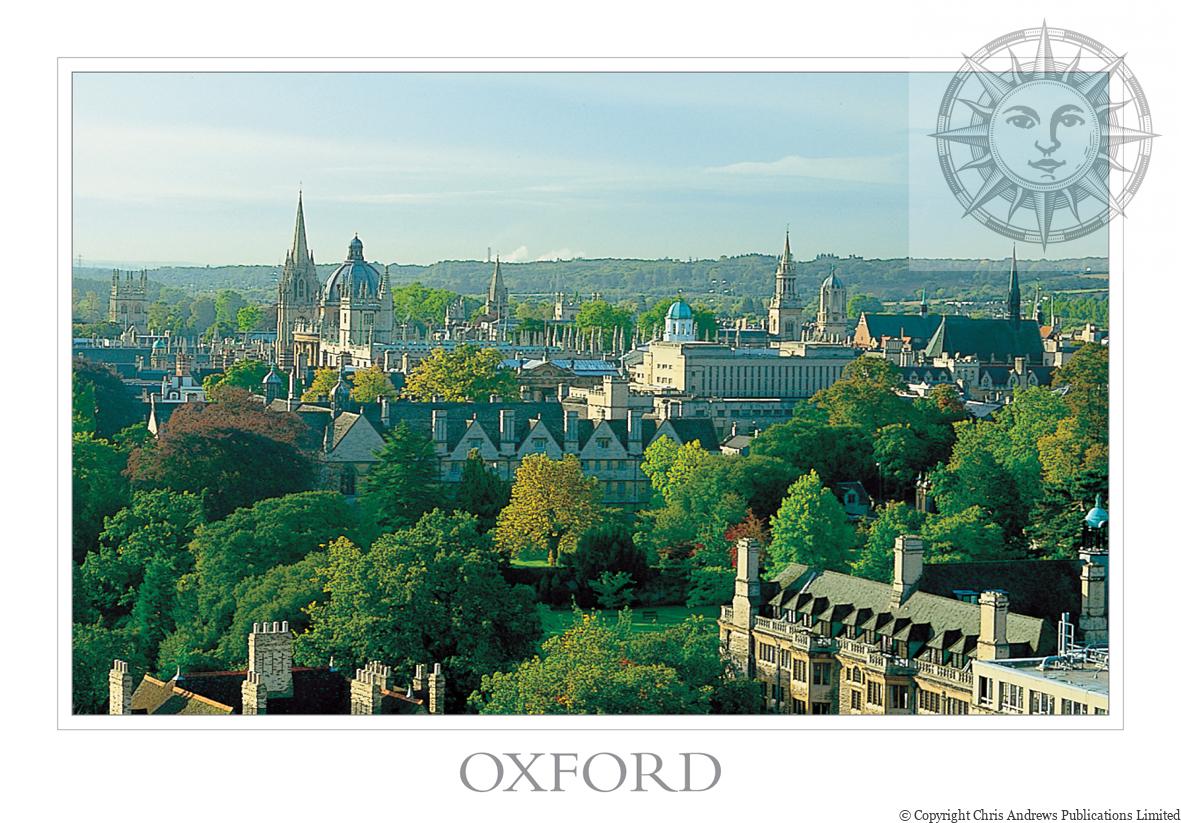 Ref: G177 Oxford postcard
