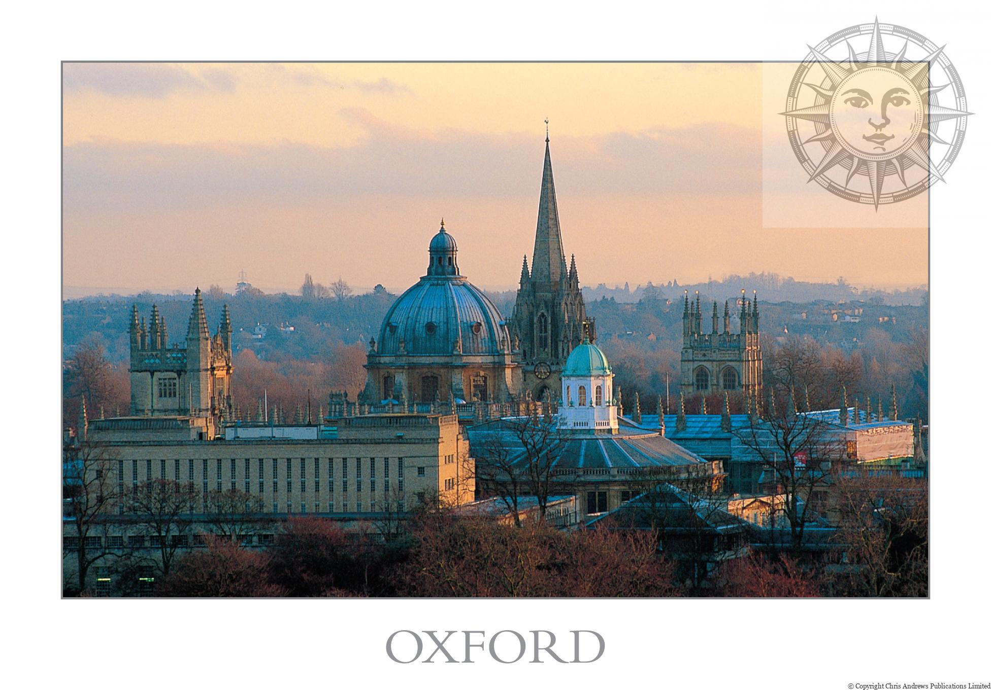 Ref: G193 Oxford postcard