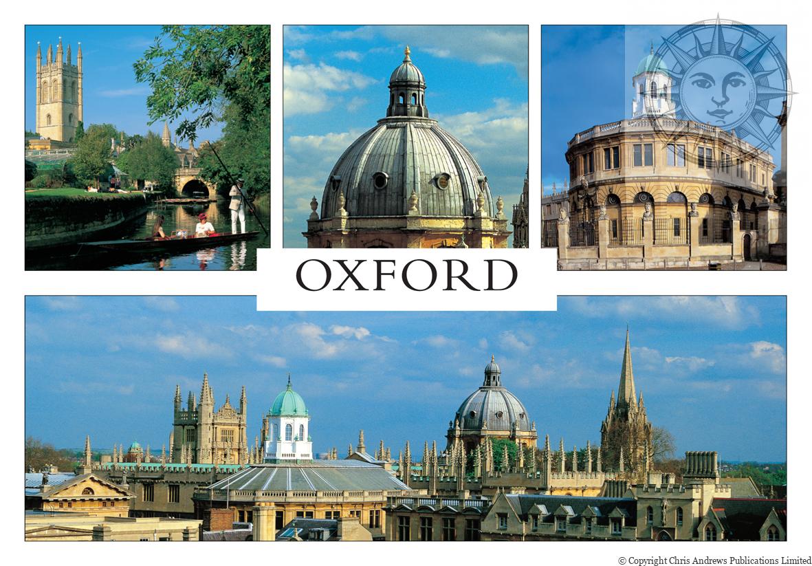 Ref: G200 Oxford postcard