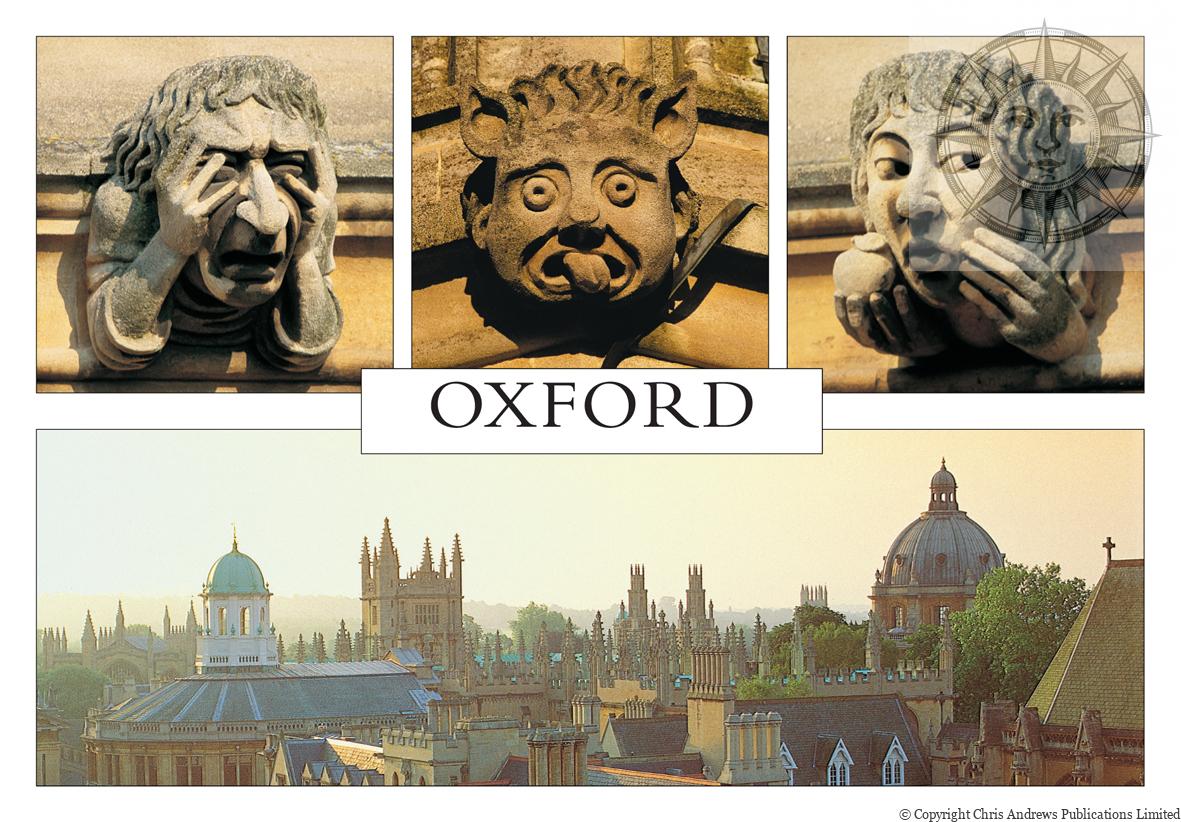 Ref: G201 Oxford postcard