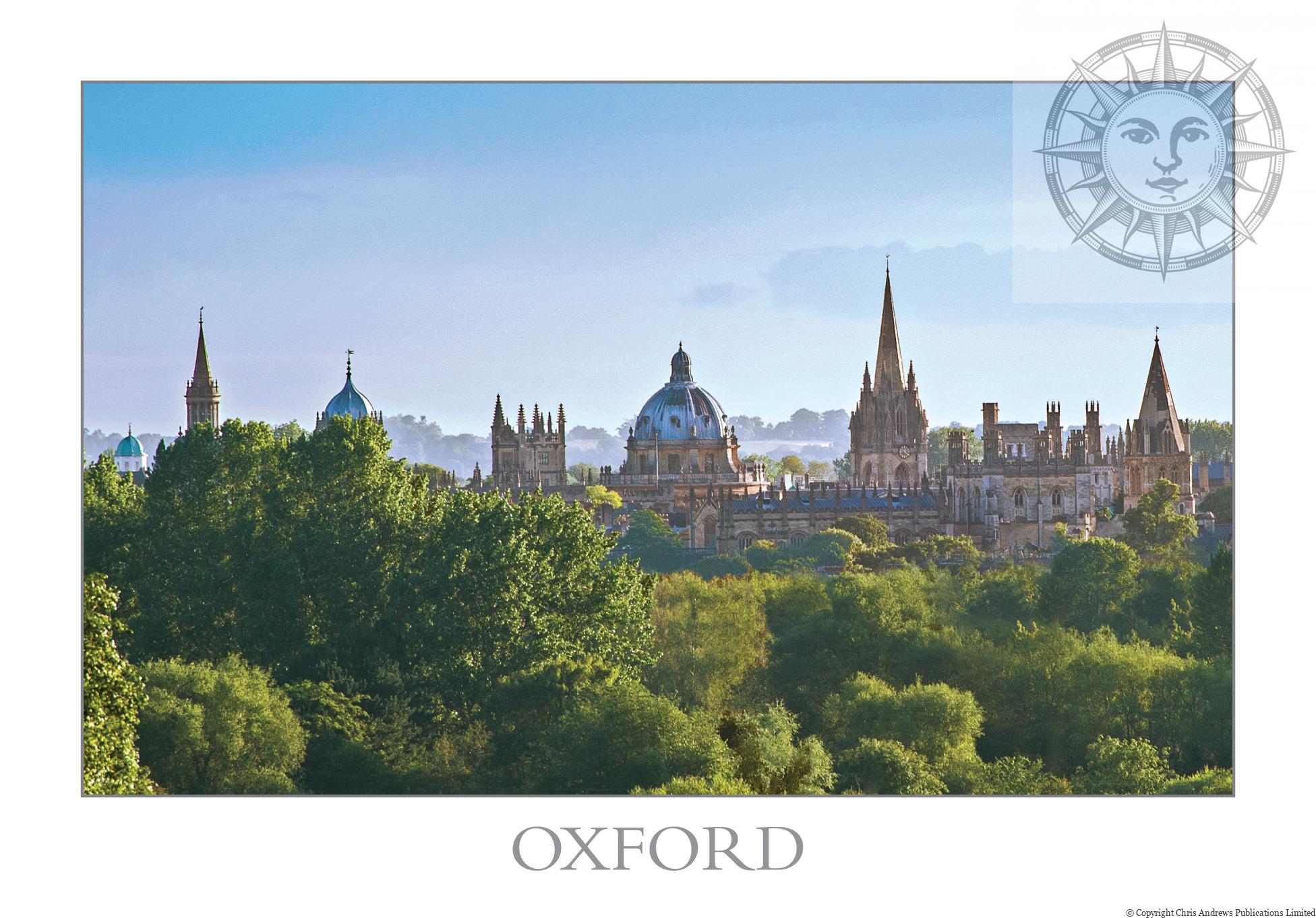 Ref: G265 Oxford postcard