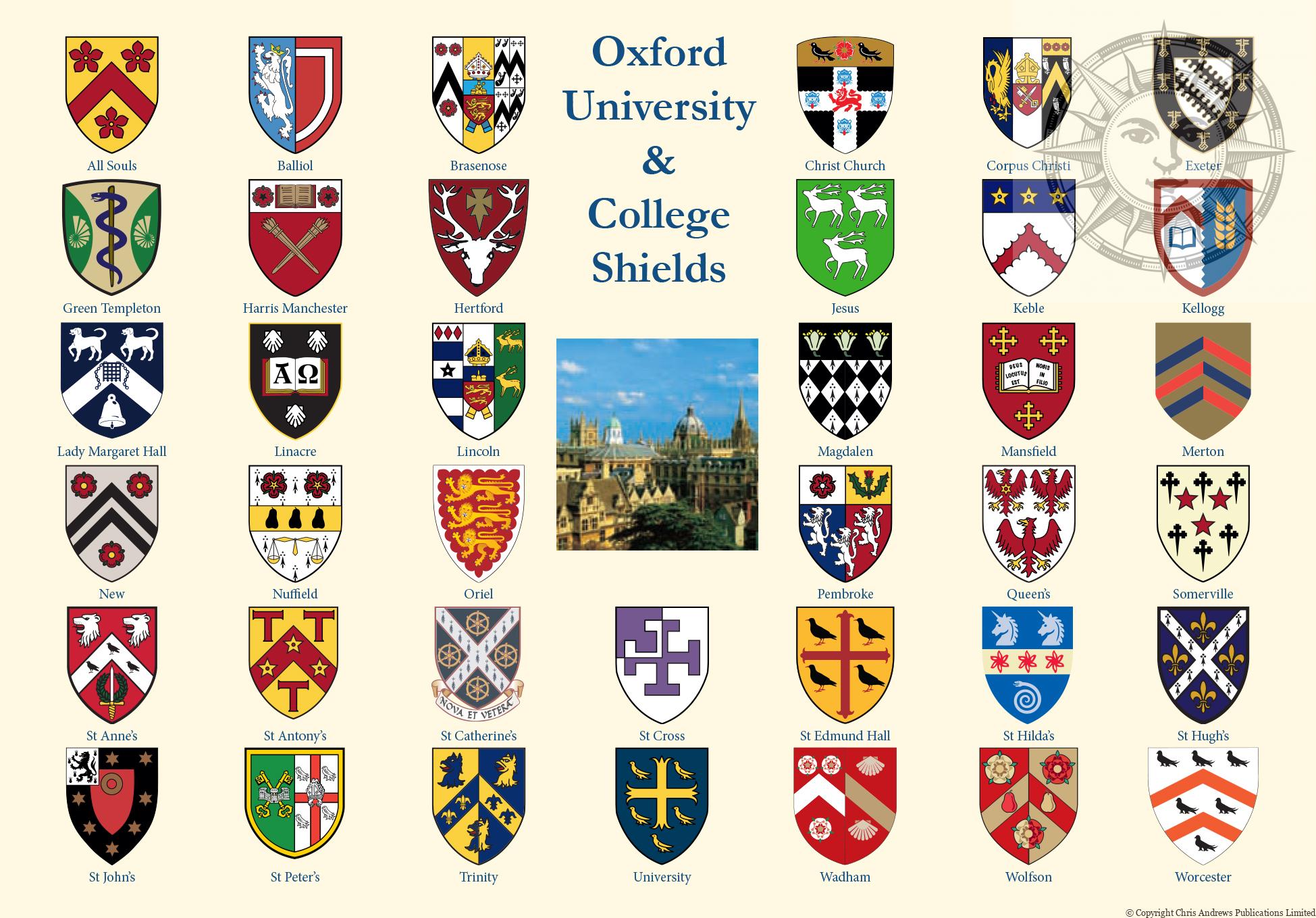 Ref: G274 Oxford postcard