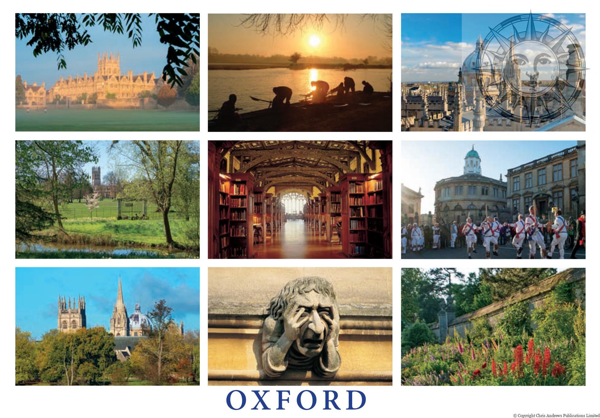 Ref: G277 Oxford postcard