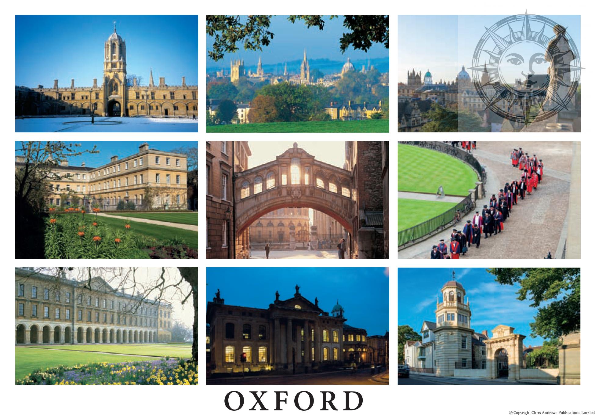 Ref: G278 Oxford postcard