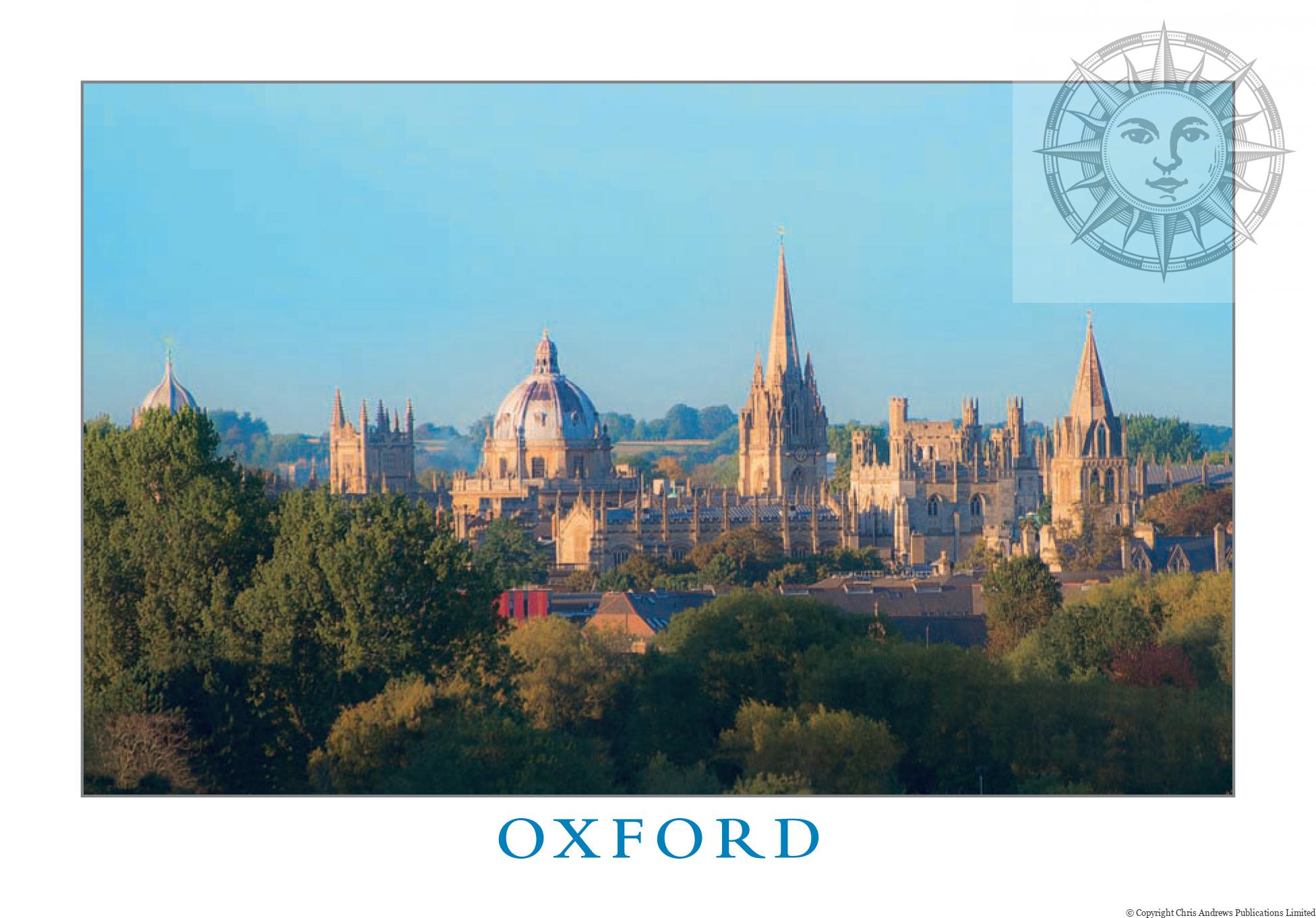 Ref: G285 Oxford postcard
