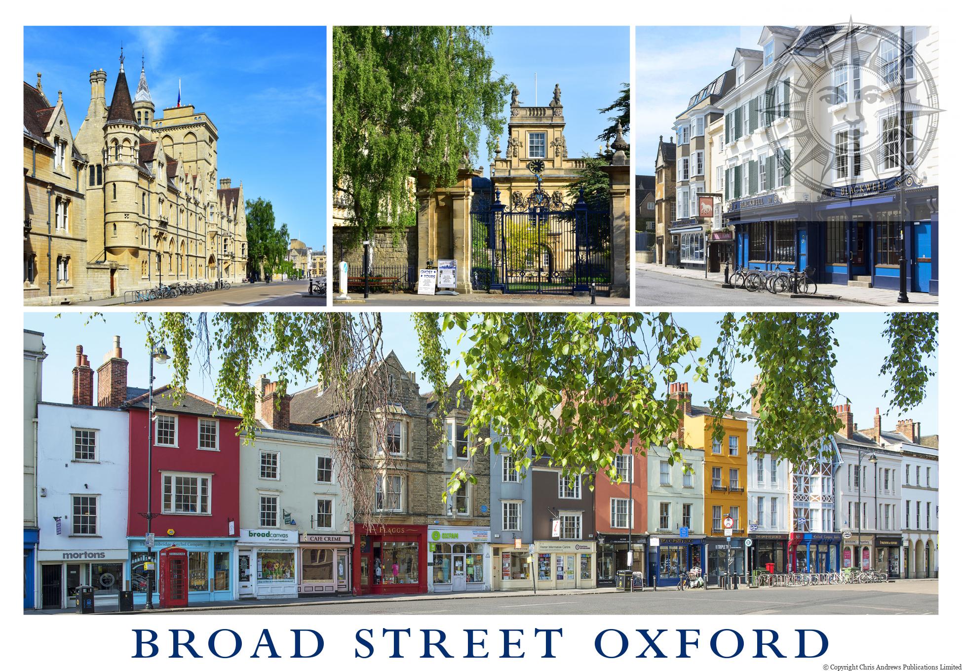 Ref: G304 Oxford postcard