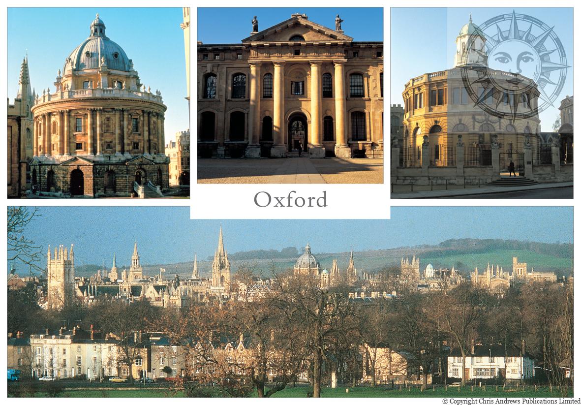 Ref: G46 Oxford postcard