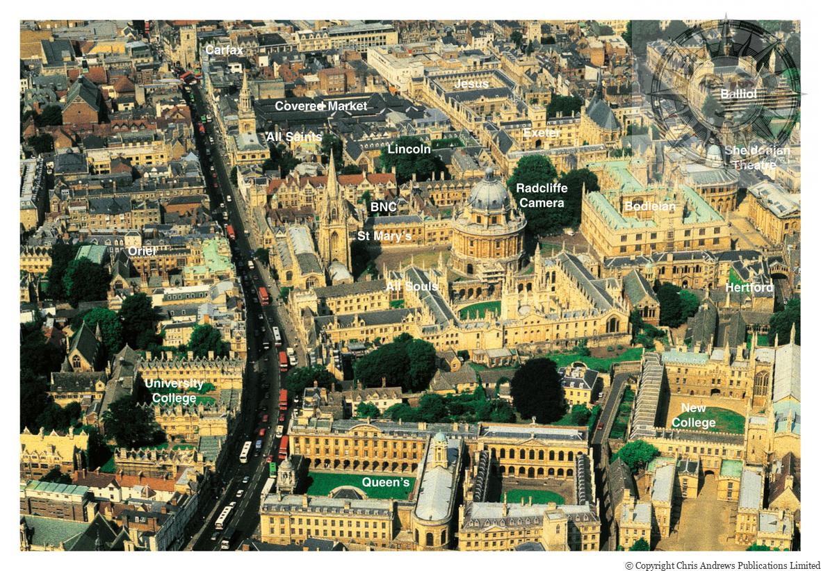 Ref: G58 Oxford postcard