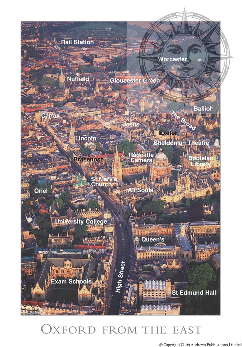 Ref: G65 Oxford postcard
