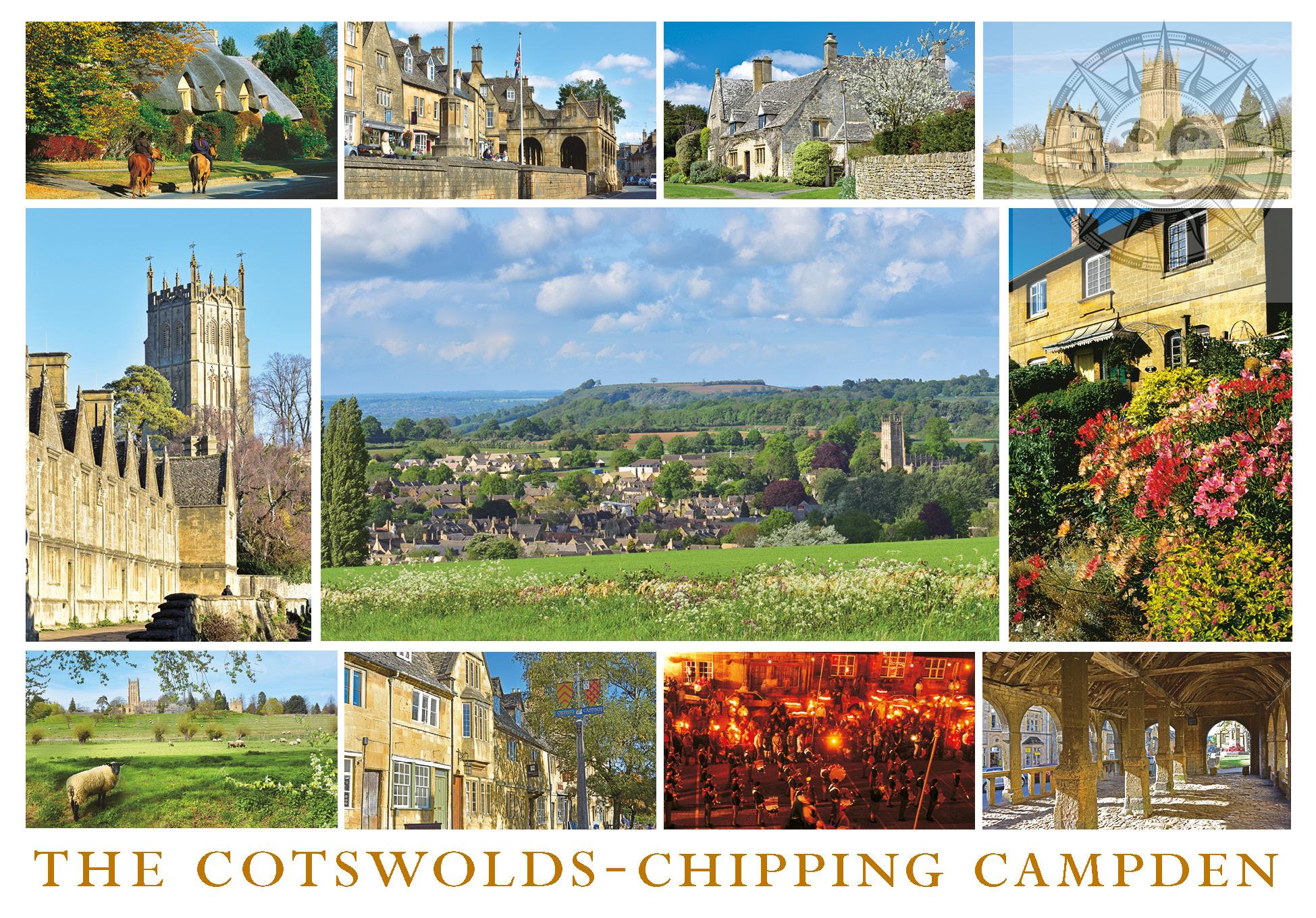 Ref: CW106 Cotswolds postcard