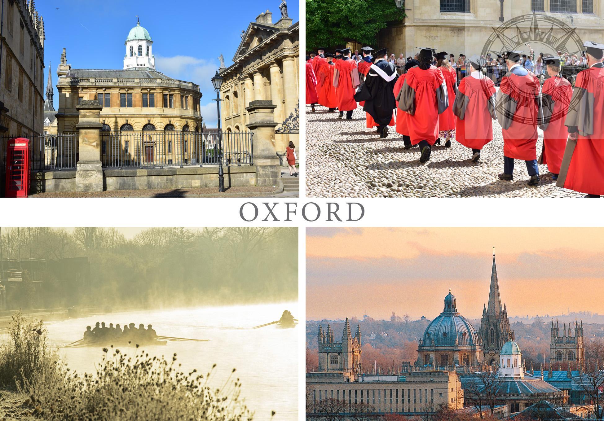 Ref: G310 Oxford postcard