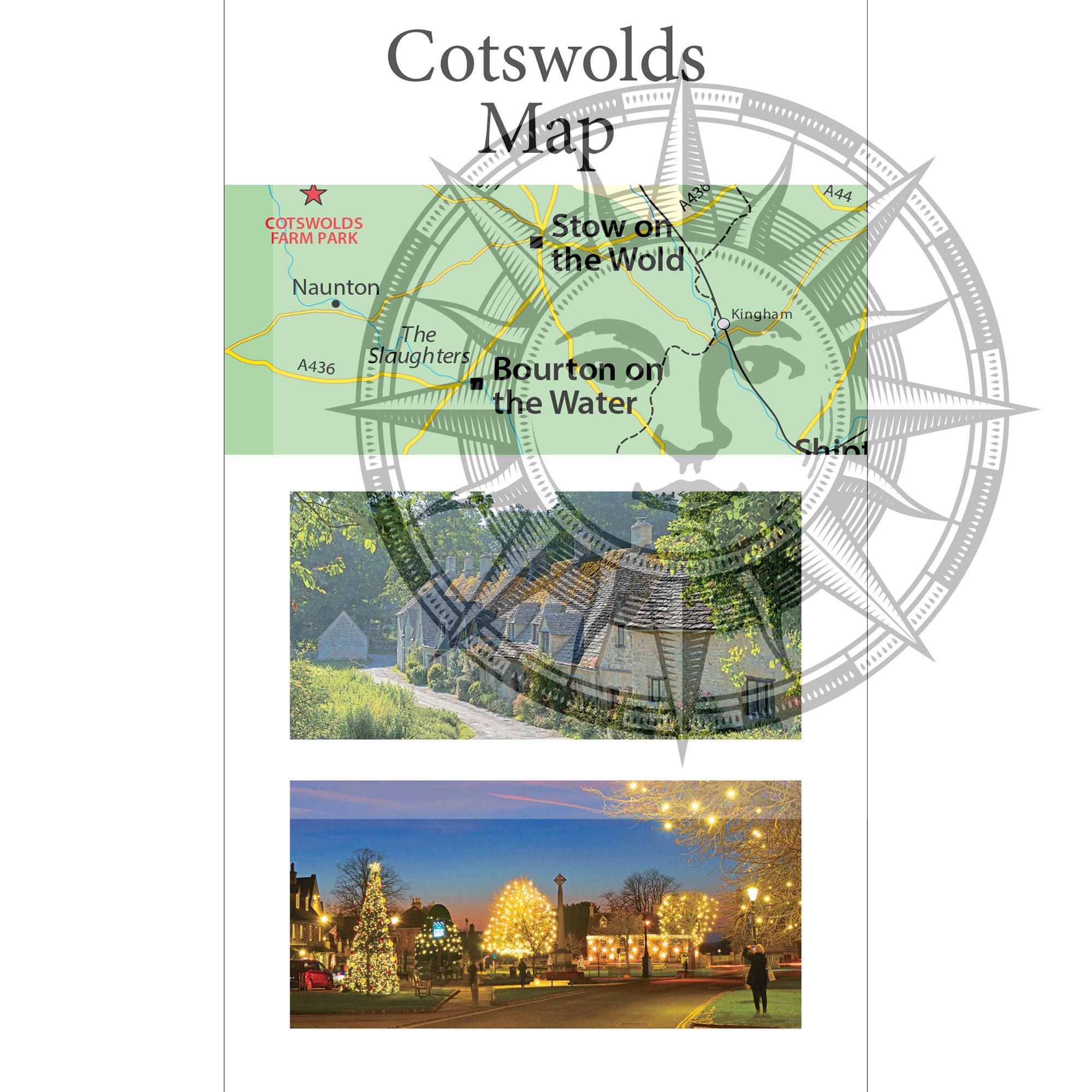 Cotswolds Fold-Out Map