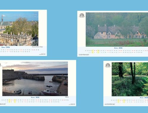 April 2026 Digital Desktop Calendar