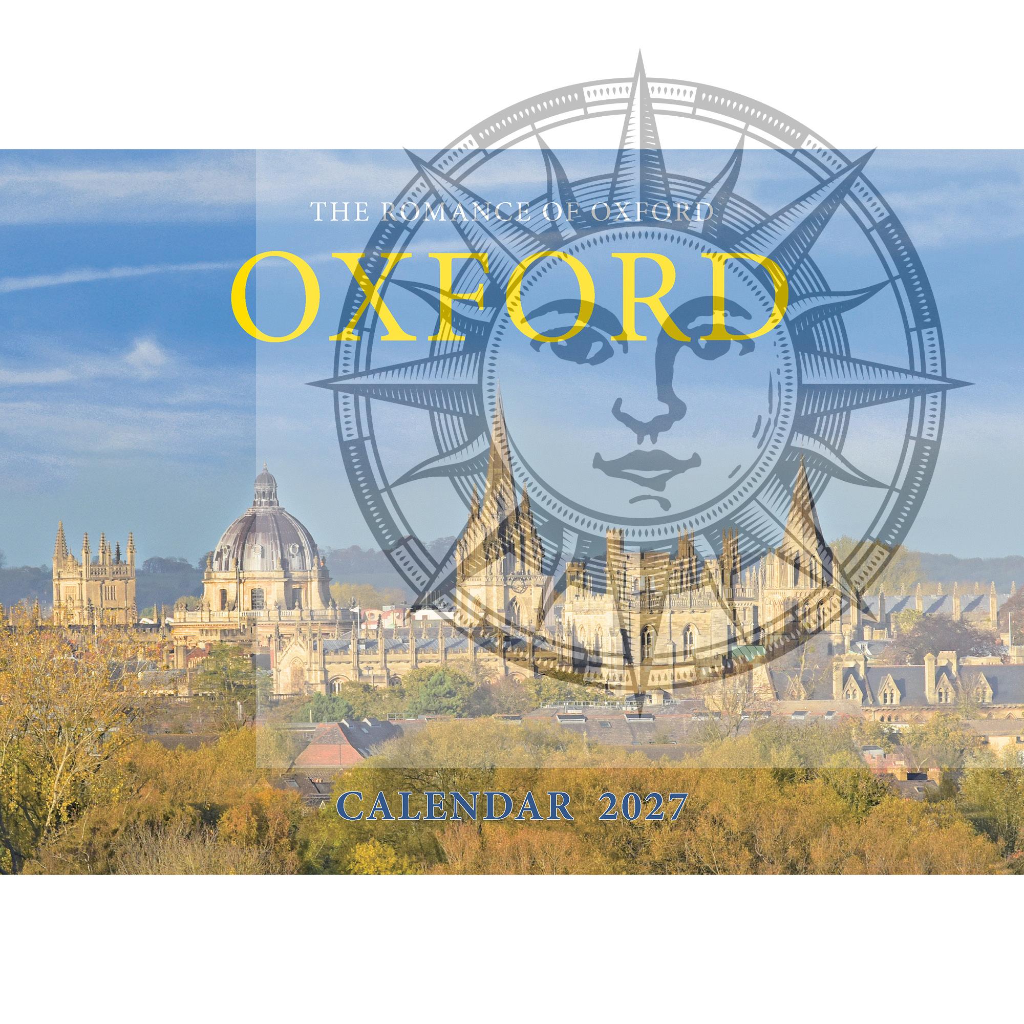 Romance of Oxford Calendar 2027 - spires