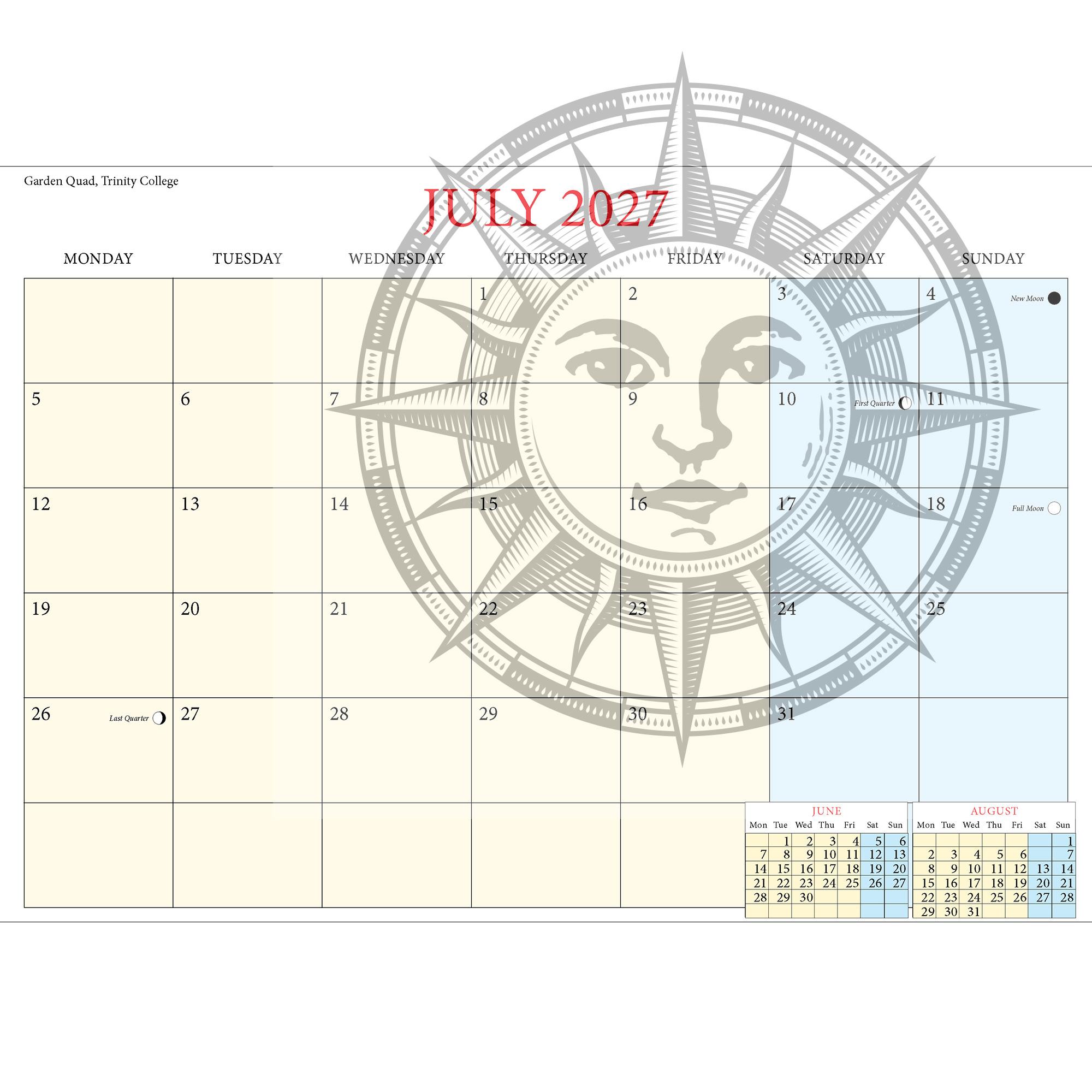 Romance of Oxford Calendar 2027 - dawn - Image 4