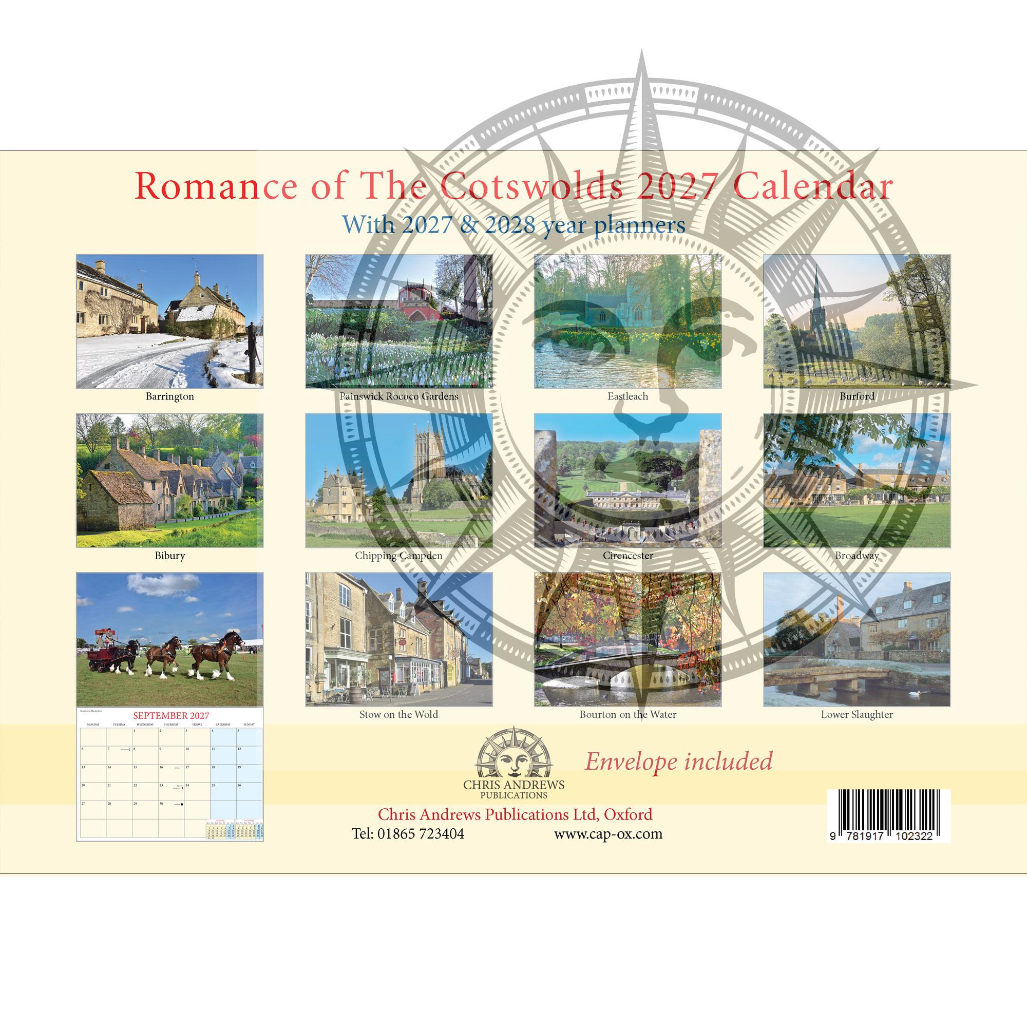 Romance of the Cotswolds Calendar 2027 - Image 6