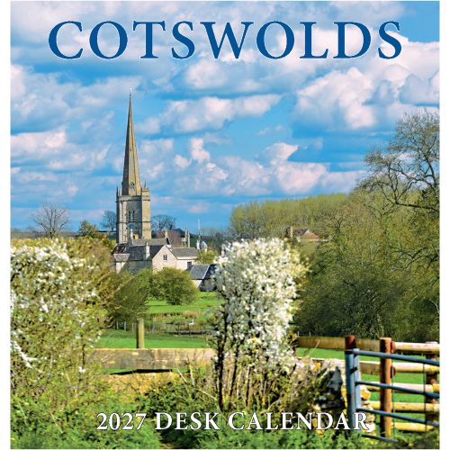 Cotswolds MINI desktop calendar 2027