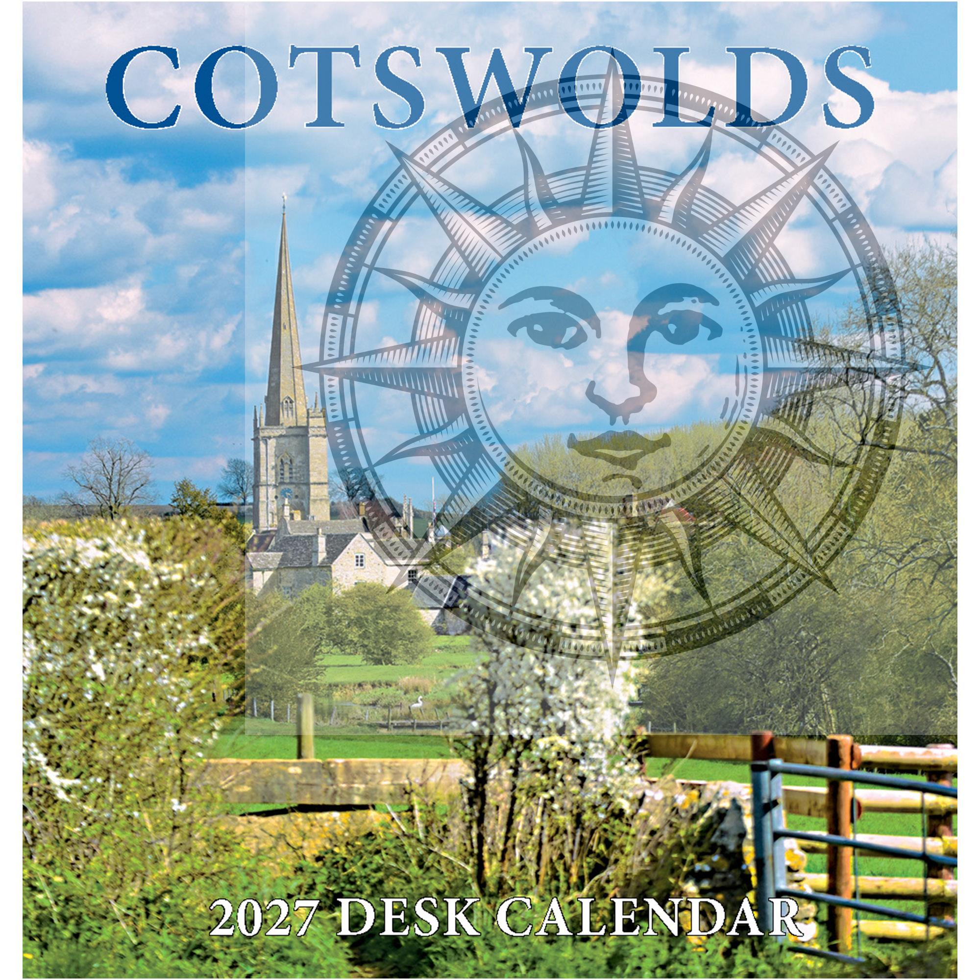 Cotswolds MINI desktop calendar 2027